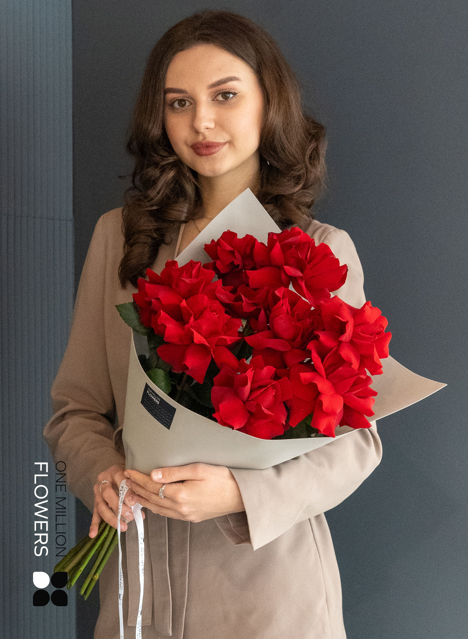 Французская роза как признание: что означает букет из 9 цветов