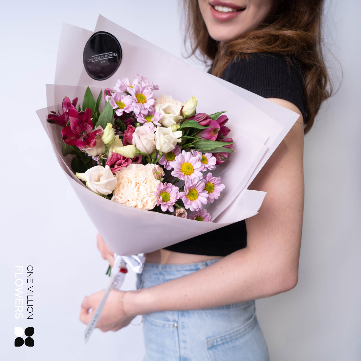 Букет "Вайлет Сара" Увеличенный Х1,5