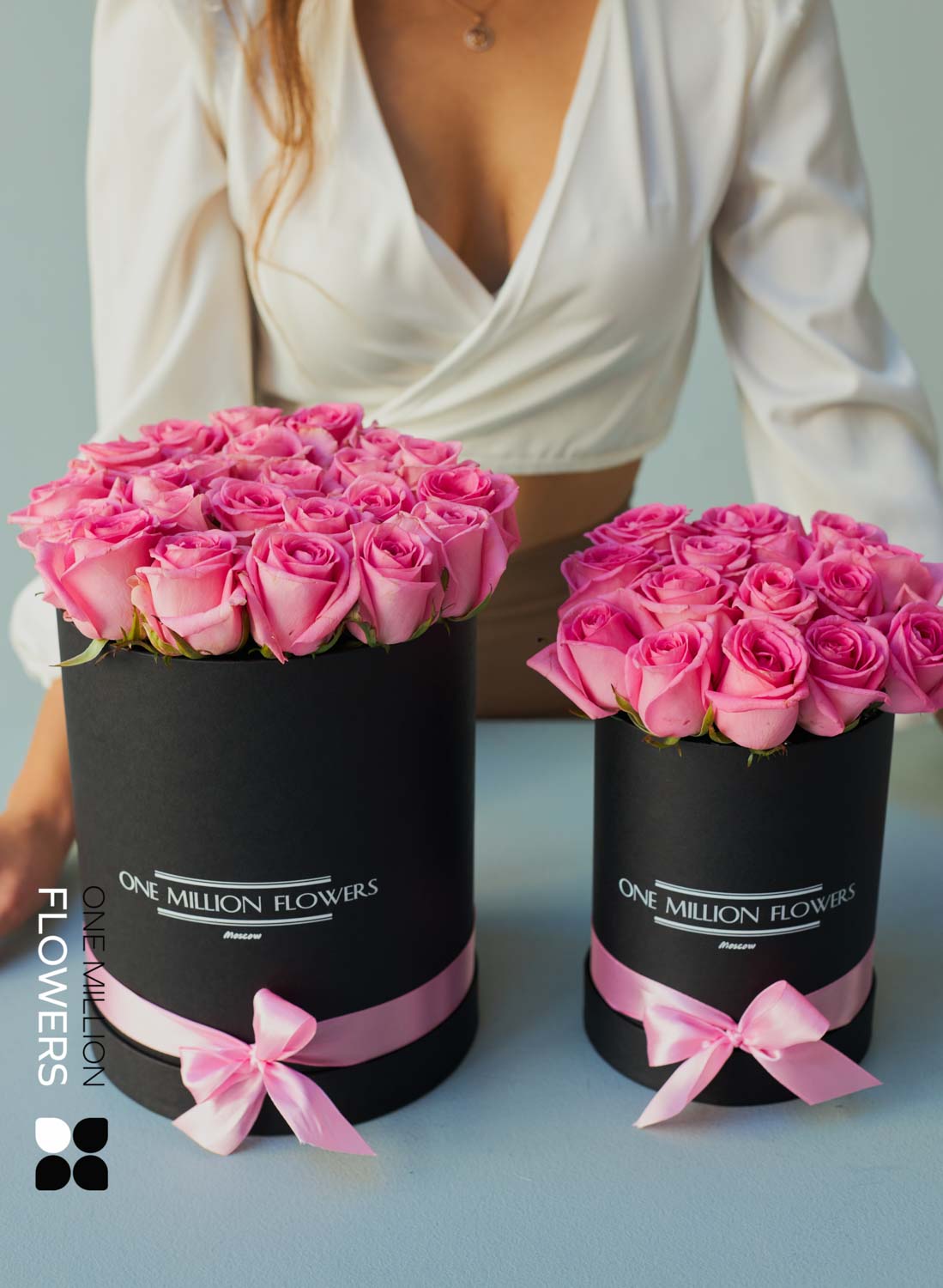 Коробка «Аква Дрим» Black - Midi