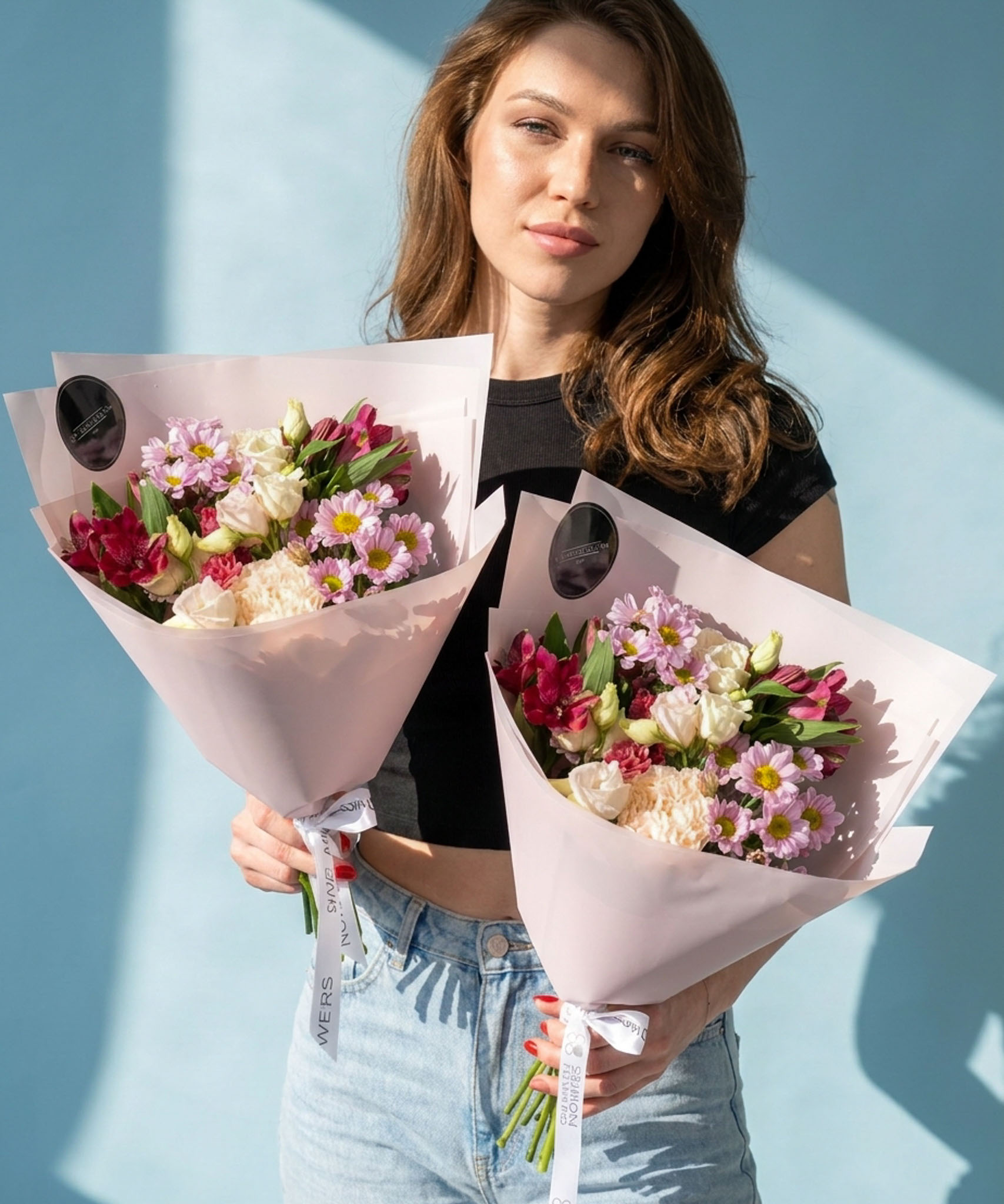 Букет "Вайлет Сара" Увеличенный Х1,5