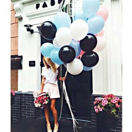 картинка Набор шаров Black&Blue от магазина Одежда+