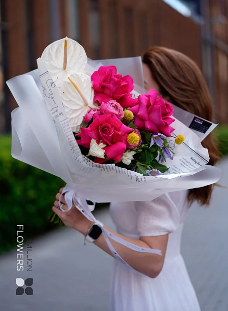 Букет "Виа Флойд" White