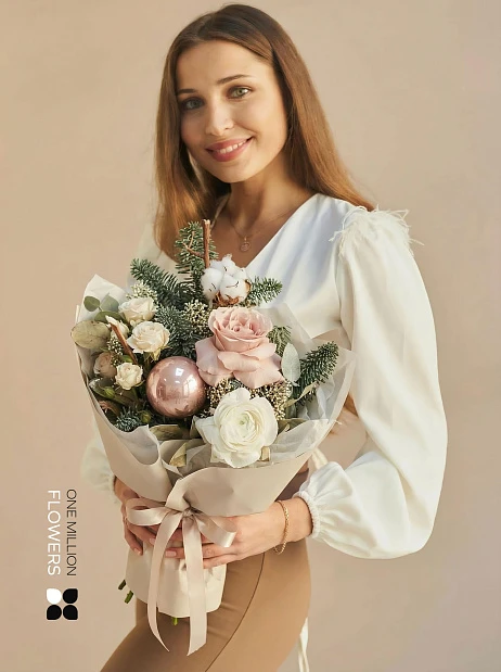 картинка Букет зимний "Мюлье Мента" от магазина Одежда+