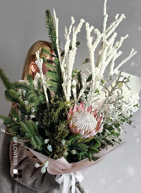 картинка Букет зимний "Намиб Копенгаген" от магазина Одежда+