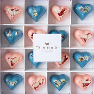Конфеты ручной работы Charmante "Хани Херт" Large