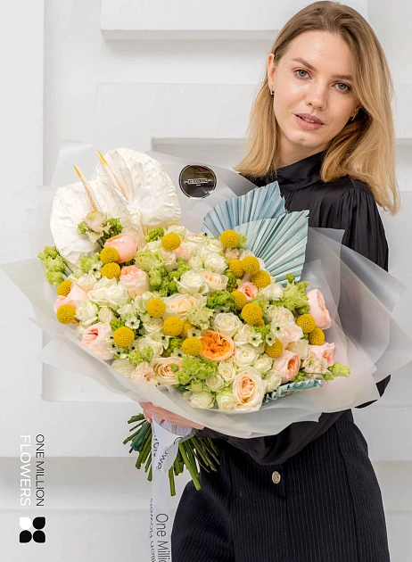 Букет "Еллоу Концепт" White