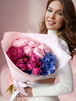 Букет "Сара Верона Мисти" White